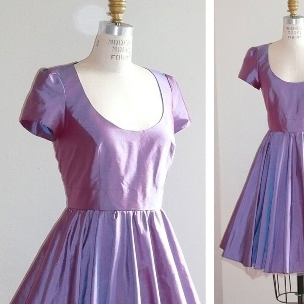 Handmade Dupioni Silk Formal Dress